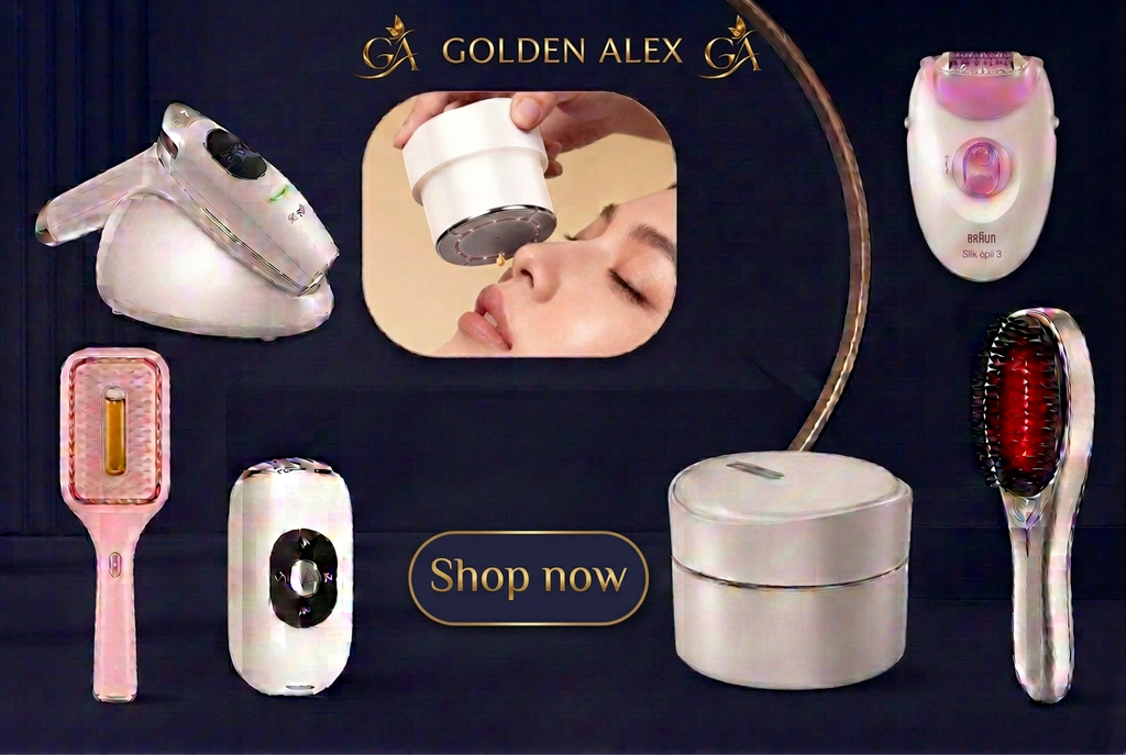 عرض Golden Alex للعناية بالجمال – 6 أجهزة